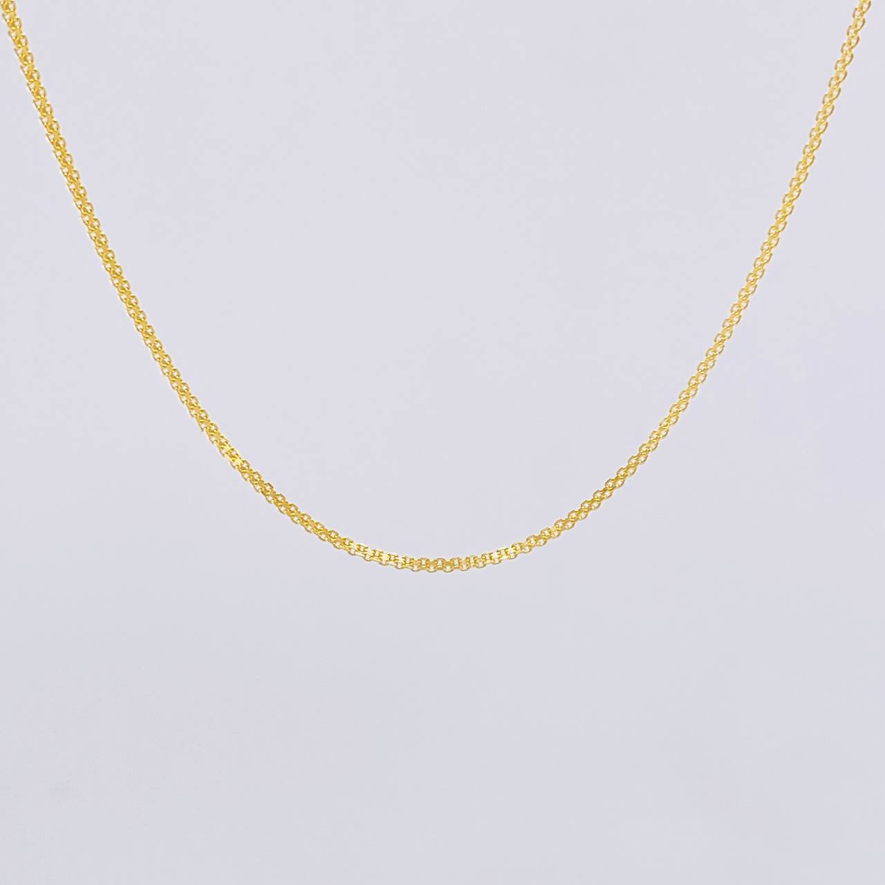 Cadena China 2.05g / 24 in / 1.05mm Oro Amarillo 18K