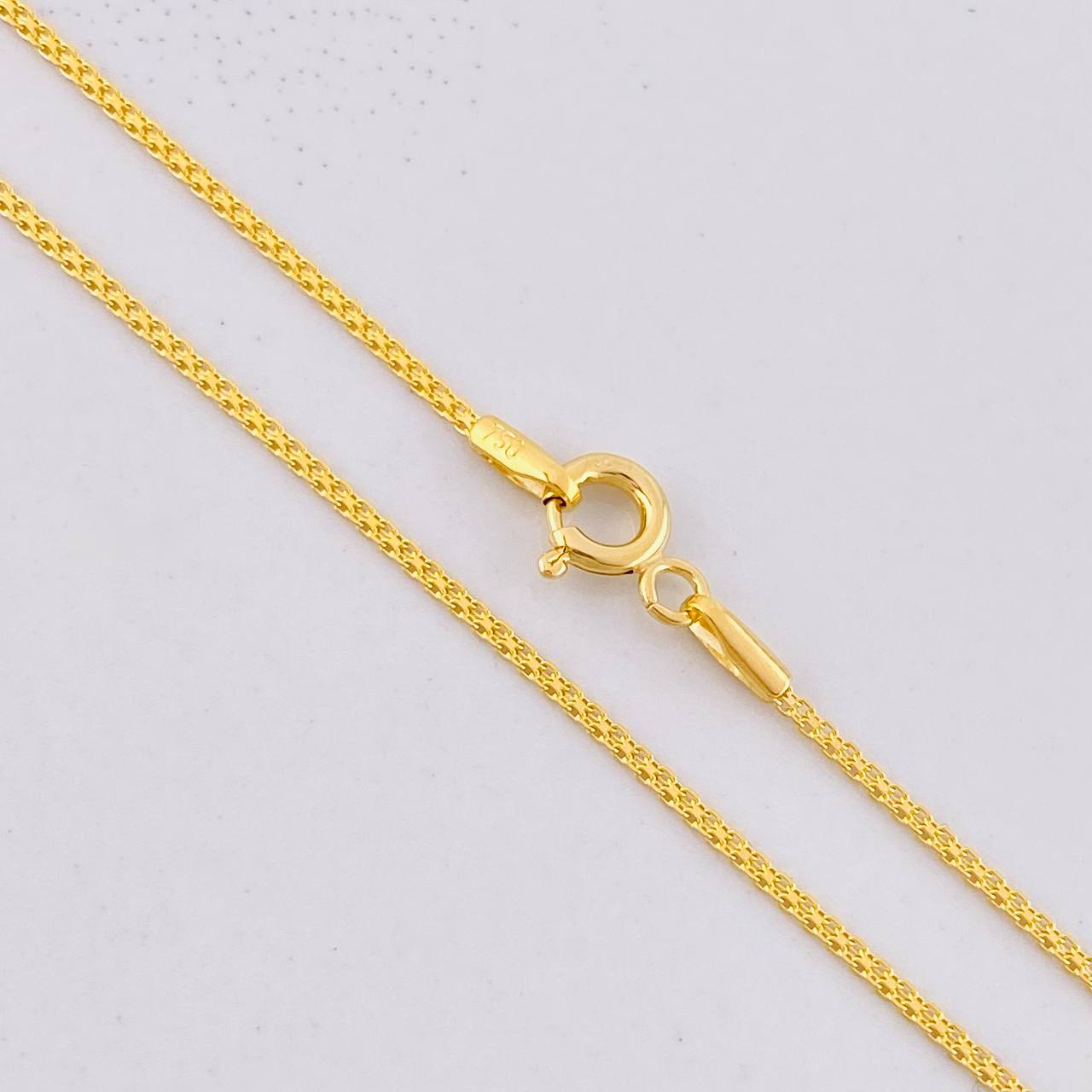 Bismark Chain 1.75g / 20 in / 1.05mm Yellow Gold 18K