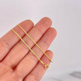 Cadena China 2.05g / 24 in / 1.05mm Oro Amarillo 18K
