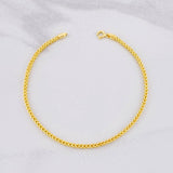 Pulso Franco 2.5g / 7 3/4 in / 2.05mm Oro Amarillo 18K