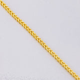Franco Bracelet 2.55g / 7 3/4 in / 2.05mm Yellow Gold 18K