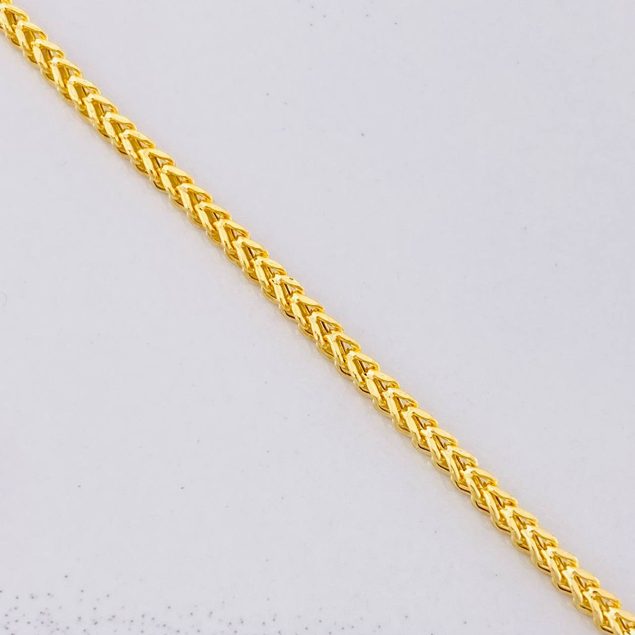 Pulso Franco 2.5g / 7 3/4 in / 2.05mm Oro Amarillo 18K