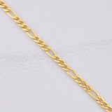 Pulso Fígaro 1g / 7 1/2 in / 2.65mm Oro Amarillo 18K