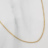 Venetian Chain 1.9 g / 19 3/4 in / 0.7 mm Yellow Gold 18K