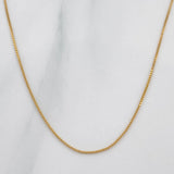 Venetian Chain 1.9 g / 19 3/4 in / 0.7 mm Yellow Gold 18K