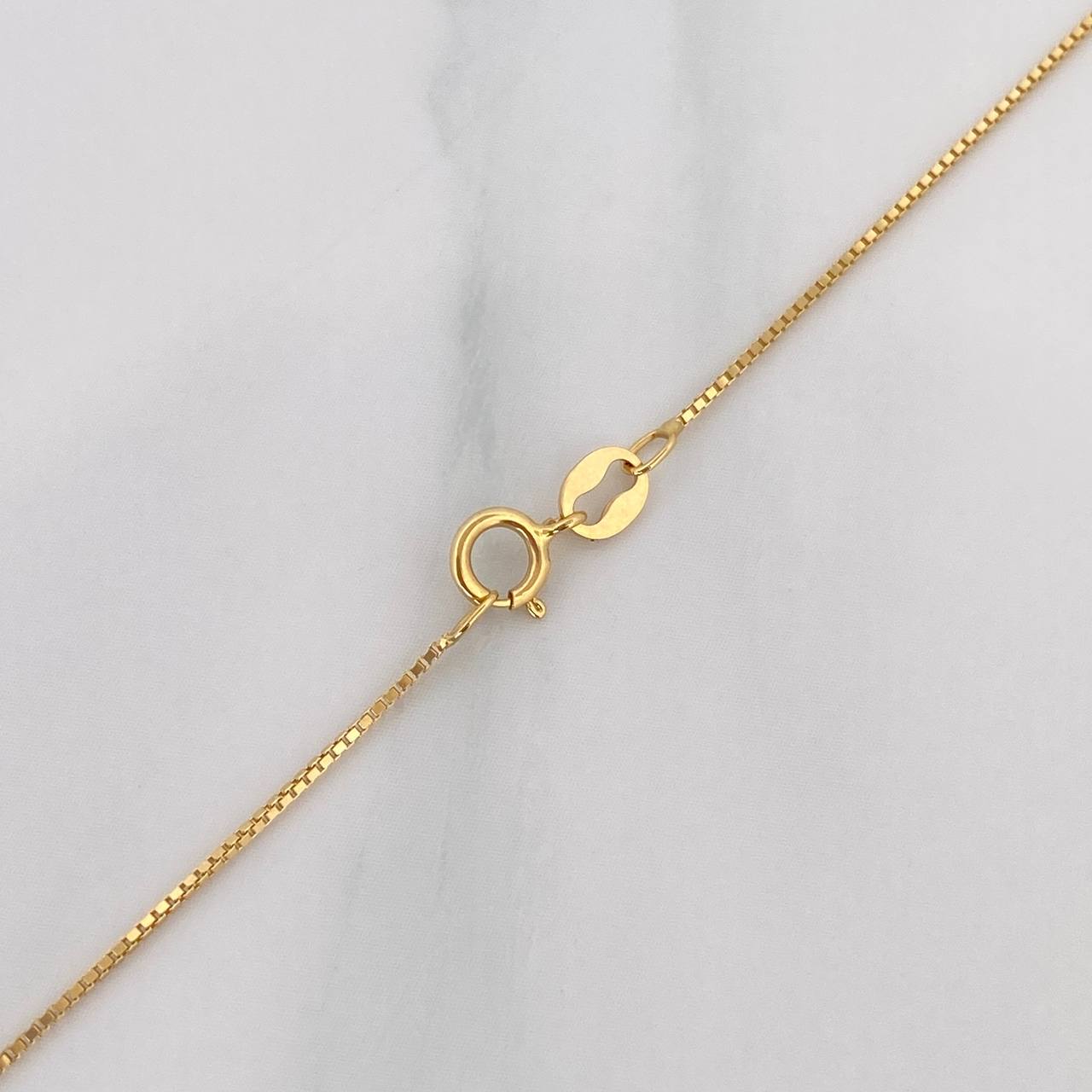 Venetian Chain 1.9 g / 19 3/4 in / 0.7 mm Yellow Gold 18K