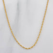 Rope Chain 1 g / 19 3/4 in / 1.2 mm Yellow Gold 18K