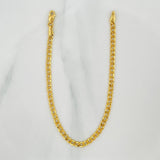 Cuban Links Bracelet 2.3 g / 7 1/4 in / 3.2 mm 18K Yellow Gold