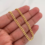 Cuban Links Bracelet 2.3 g / 7 1/4 in / 3.2 mm 18K Yellow Gold