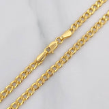 Cuban Links Bracelet 2.3 g / 7 1/4 in / 3.2 mm 18K Yellow Gold