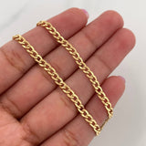 Pulso Cubano 1.7 g / 8 1/4 in / 3.15 mm Oro Amarillo 18K