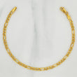 Figaro Bracelet 2.2 g / 7 1/4 in / 3.1 mm 18K Yellow Gold