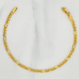 Figaro Bracelet 2.2 g / 7 1/4 in / 3.1 mm 18K Yellow Gold