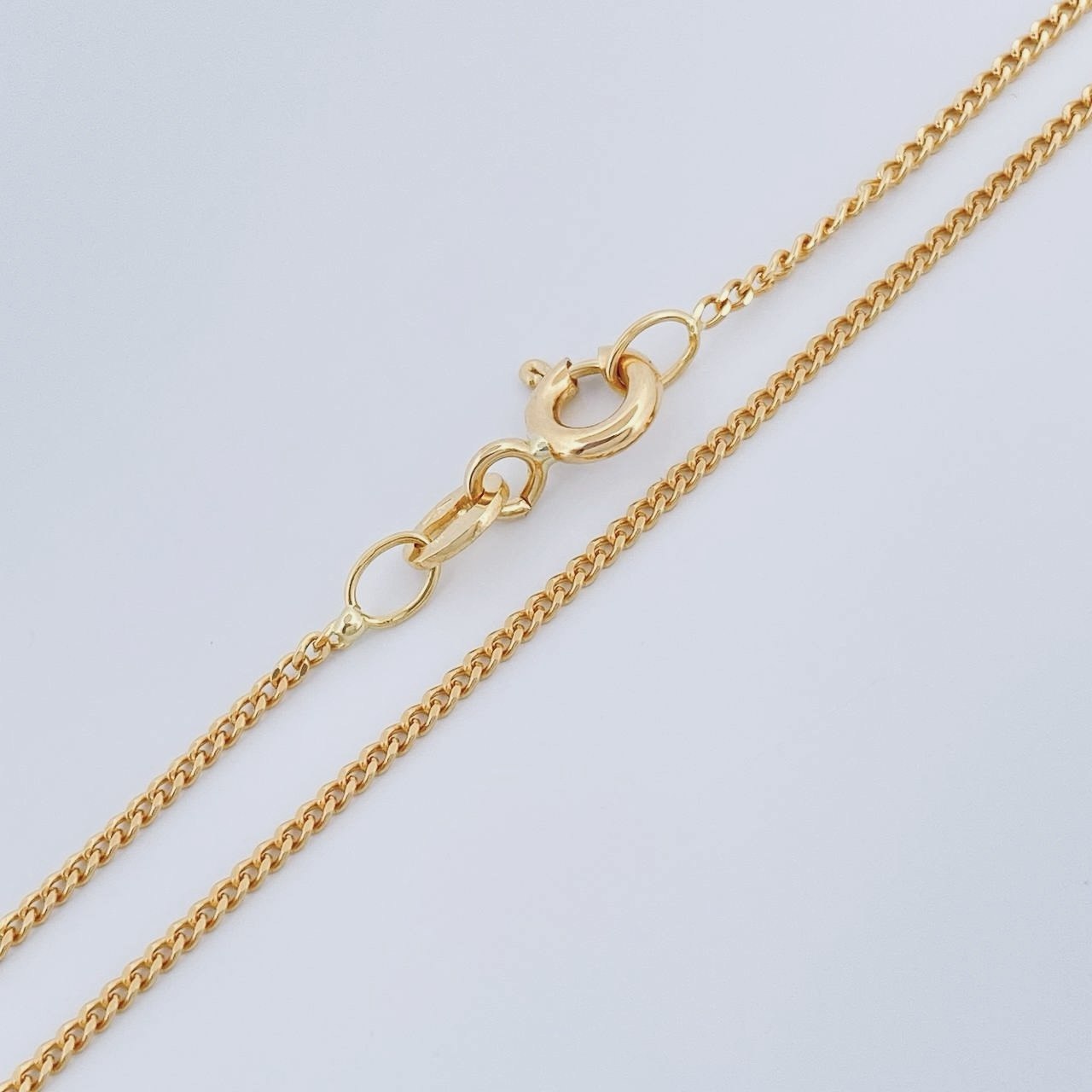 Mini Cuban Chain 2.35 g / 18 in / 1.1 mm 18K Yellow Gold