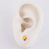 Topos Balón Tricolor 0.7g / in / 6.8mm Oro Rosa 18K