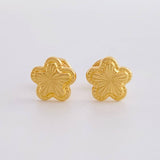 Topos Flor Diamantada 0.7g / in / 7.7mm Oro Amarillo 18K