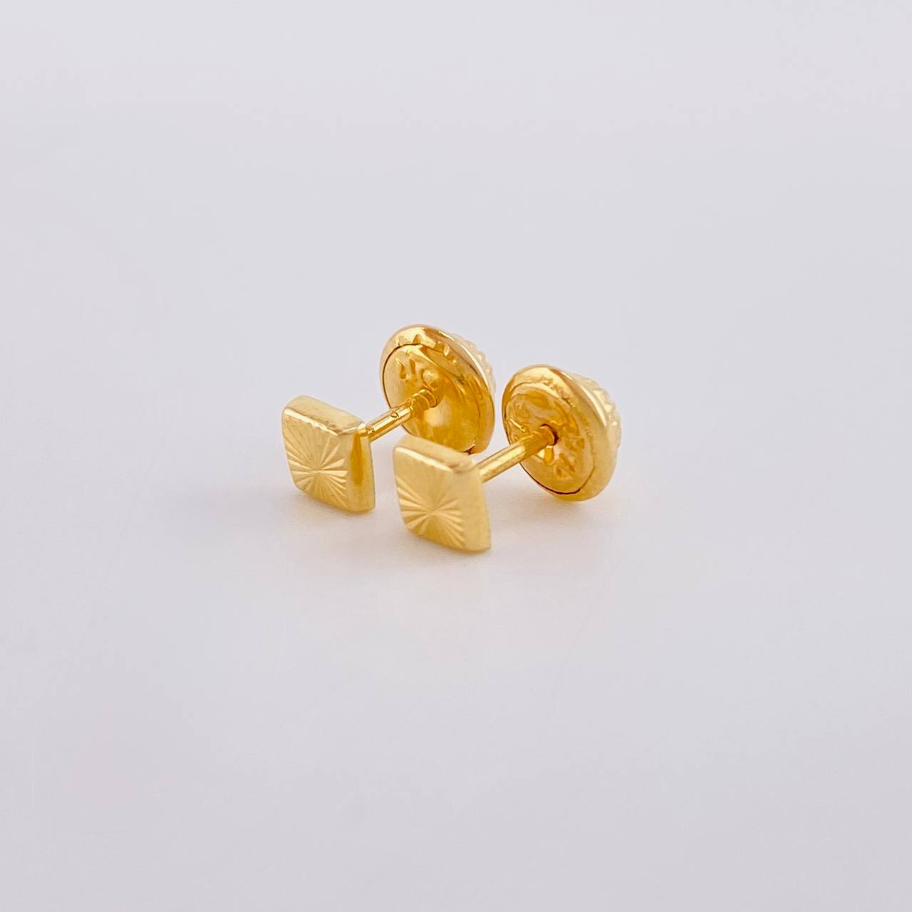 Topos Cuadro Diamantado 0.5g / in / 4mm Oro Amarillo 18K