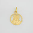 Dije Medalla Virgen Maria 0.7g / 1/2 in Oro Amarillo 18K