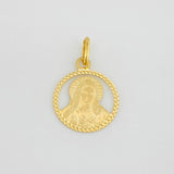 Dije Virgen Maria 0.7g / 2.2cm Oro Amarillo 18K