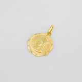 Dije Medalla Virgen Maria 1.05g / 1 in Oro Amarillo 18K