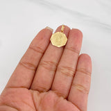 Dije Medalla Virgen Maria 1.05g / 1 in Oro Amarillo 18K