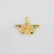 Dije Mariposa 1.9g / 3/4 in Oro Amarillo 18K