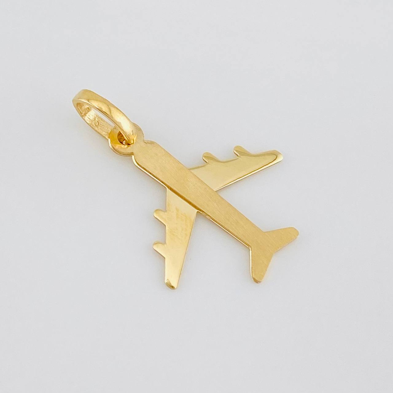 Dije Avion 1.25g / 1 in Oro Amarillo 18K