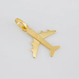 Dije Avion 1.25g / 1 in Oro Amarillo 18K