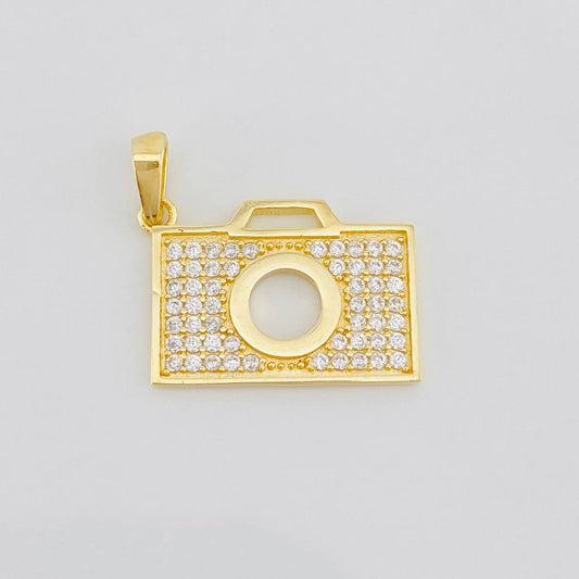 Dije Camara 1.4g / 1/2 in Oro Amarillo 18K