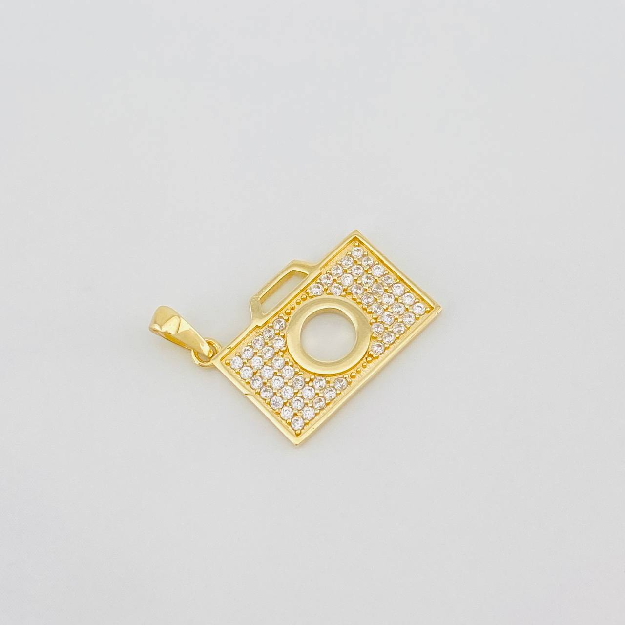 Dije Camara 1.4g / 1/2 in Oro Amarillo 18K