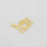 Dije Camara 1.4g / 1/2 in Oro Amarillo 18K