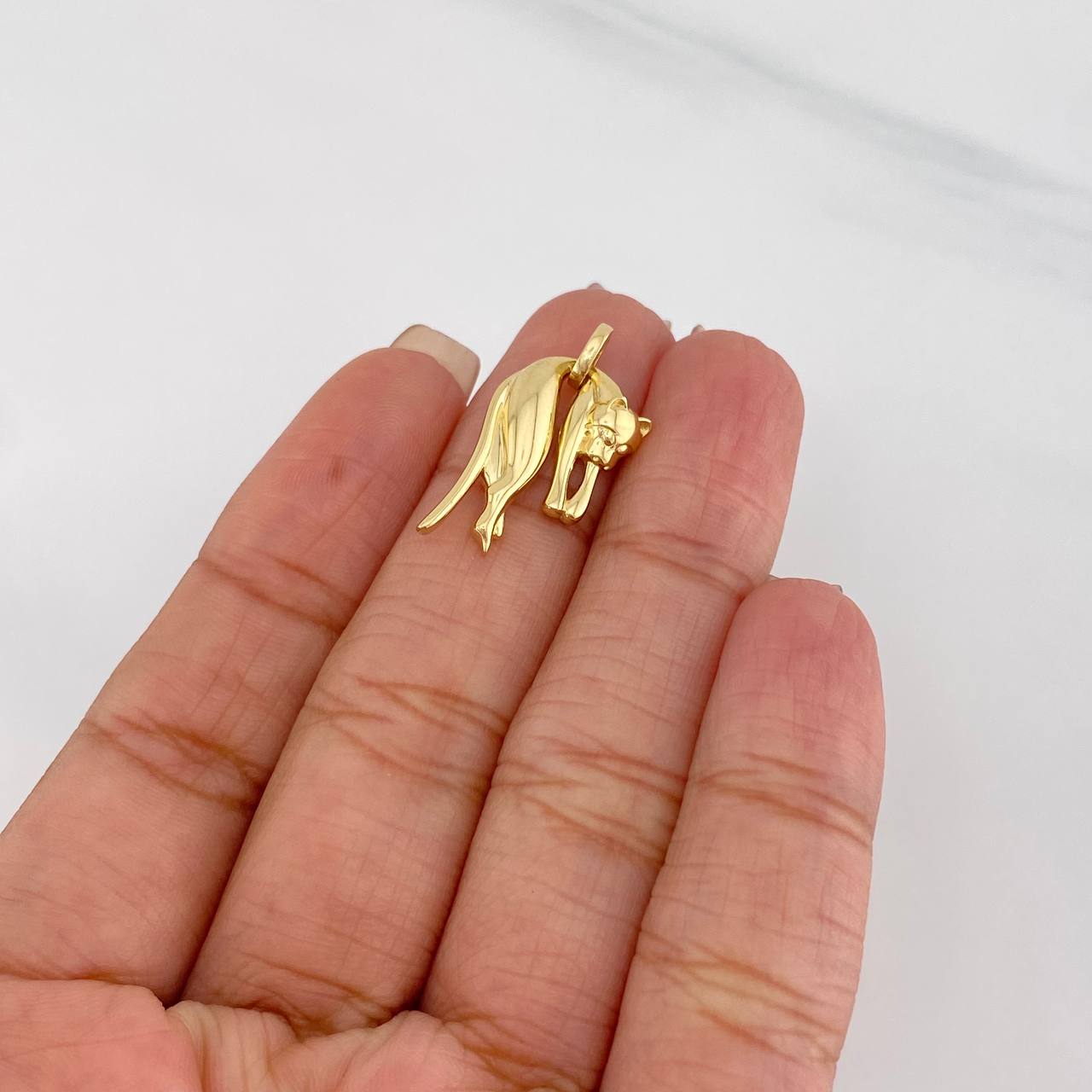 Dije Pantera Imperial 1.85g / 1 in Oro Amarillo 18K