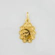 Dije Virgen Maria 0.7g / 1 in Oro Amarillo 18K