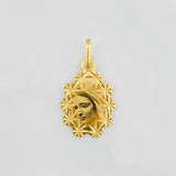 Dije Virgen Maria 0.7g / 1 in Oro Amarillo 18K
