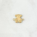 Charm Bear TS 0.7gr / 1.5cm-Smooth 18K Yellow Gold
