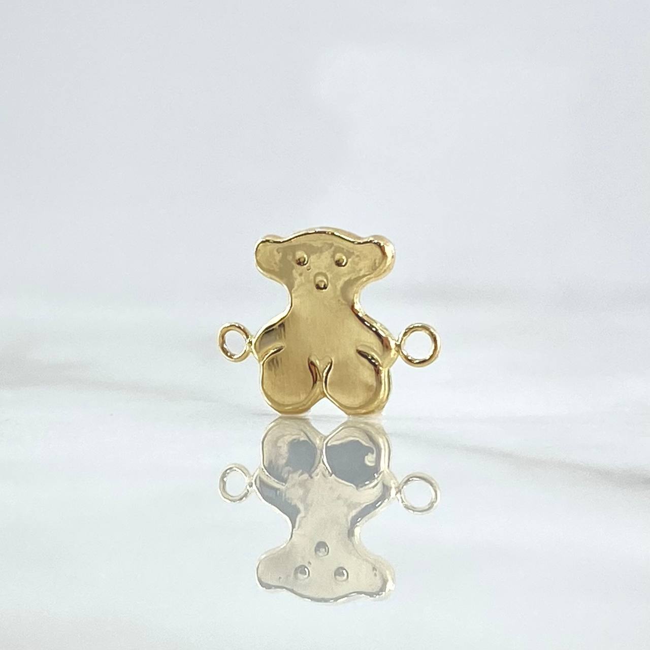Charm Bear TS 0.7gr / 1.5cm-Smooth 18K Yellow Gold
