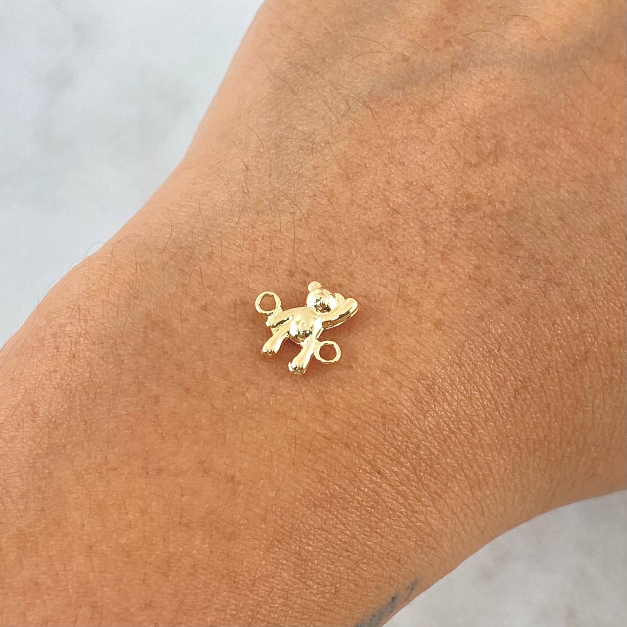 Charm Bear 0.35gr / 0.4in / 18K Gold
