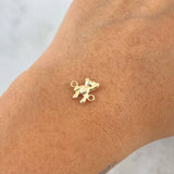 Charm Bear 0.35gr / 0.4in / 18K Gold