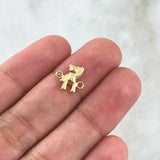 Charm Bear 0.35gr / 0.4in / 18K Gold