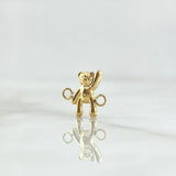 Charm Bear 0.35gr / 0.4in / 18K Gold