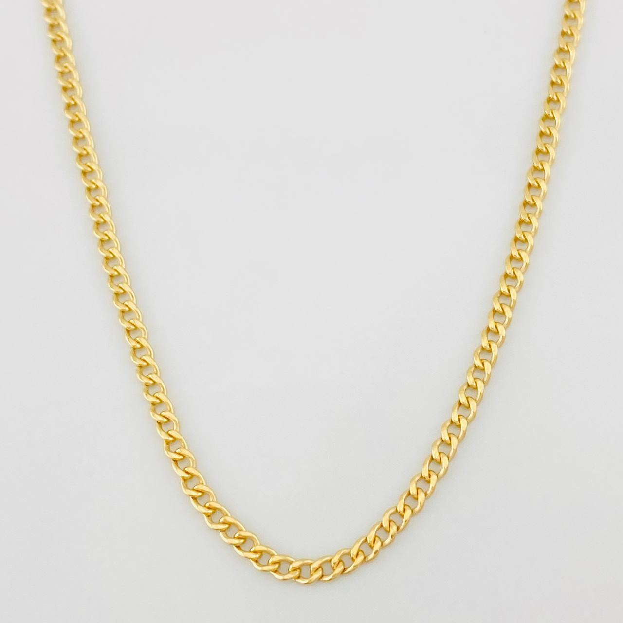 Cadena Cubana 1.55g / 18 in / 1.9mm Oro Amarillo 18K