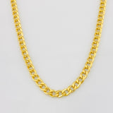 Cadena Cubana 6.75g / 24 in / 3.1mm Oro Amarillo 18K