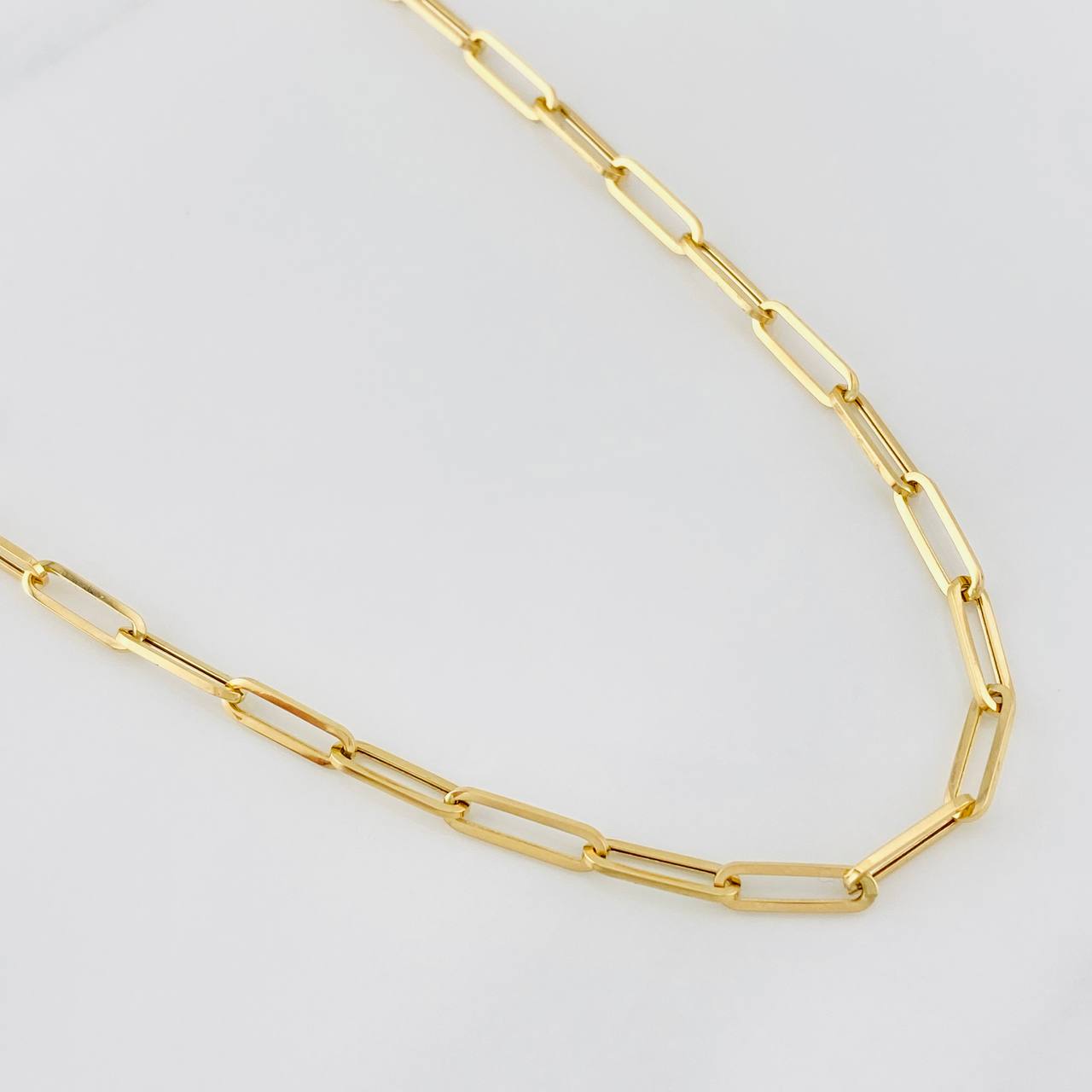 Box Chain 3.9g / 20 in / 3.3mm Yellow Gold 18K