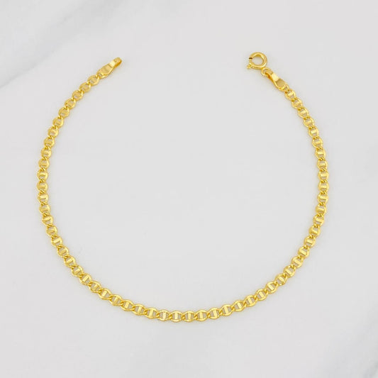 Pulso Escalera Volga 1.25g / 7 1/2 in / 2.7mm Oro Amarillo 18K