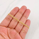 Pulso Escalera Volga 1.25g / 7 1/2 in / 2.7mm Oro Amarillo 18K