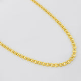 Flat Mariner Chain Volga 2.8g / 20 in / 2.7mm Yellow Gold 18K