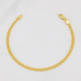 Bismark Bracelet 4.2g / 7 1/2 in / 3.2mm Yellow Gold 18K