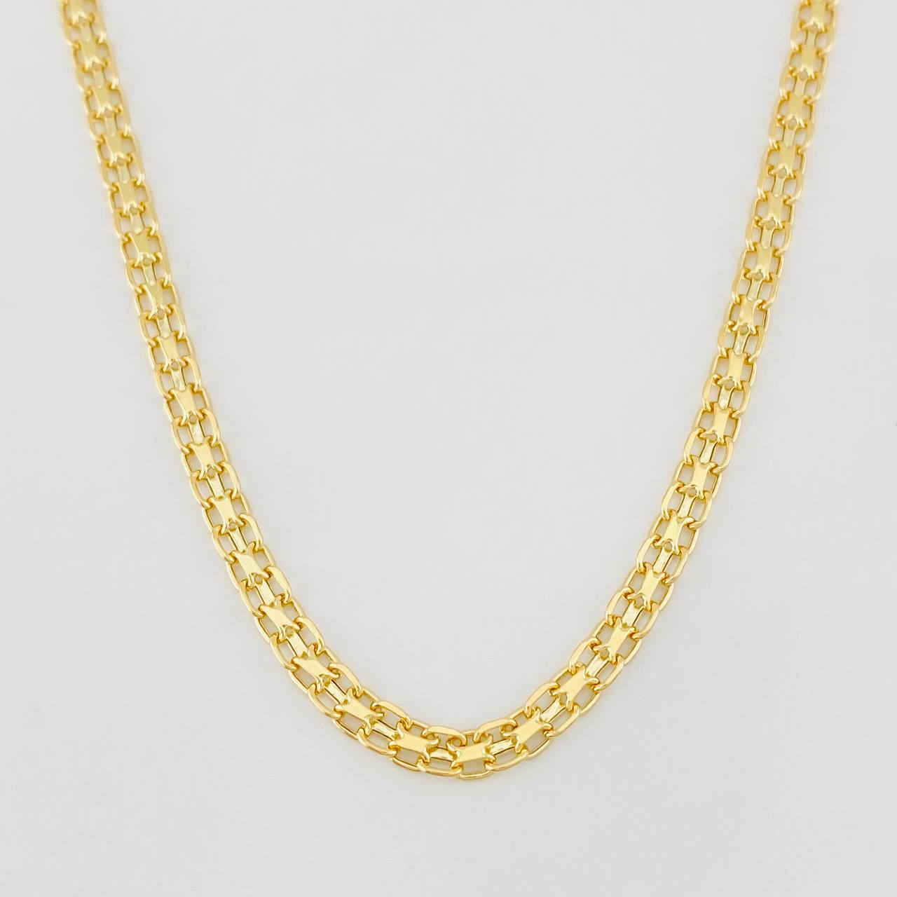 Cadena China 4.9g / 20 in / 3.2mm Oro Amarillo 18K