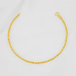 Rope Bracelet 0.8g / 7 in / 1.8mm Yellow Gold 18K