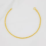 Pulso Lazo 0.8g / 7 in / 1.9mm Oro Amarillo 18K